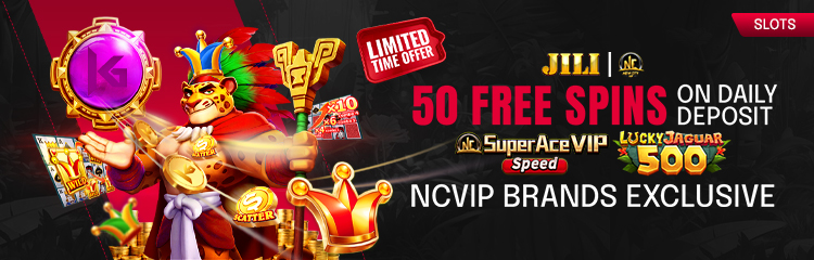 NCVIP Members - Exclusive FREE 50 SPINS NCVIP Members - Exclusive FREE 50 SPINS
